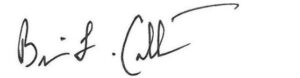 Dean Brian L. Crabtree signature