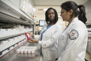 Pharmacy students at Emory University