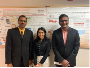 Ms. Rama Kashikar and Dr. Arun Kotha presented the posters. 