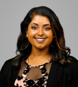 A headshot of Dr. Lincy Thomas
